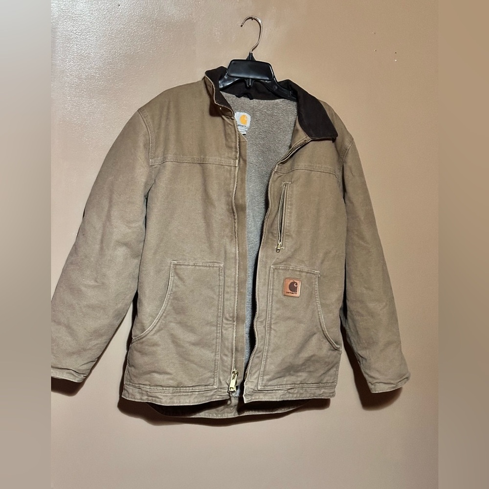 NWOT light brown Carhartt jacket